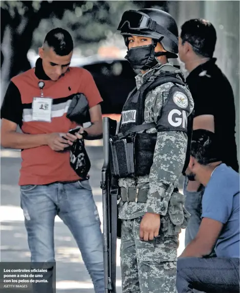  ?? /GETTY IMAGES ?? Los controles oficiales ponen a más de uno con los pelos de punta.