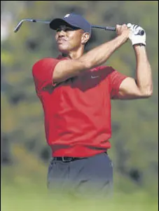  ?? AFP ?? Tiger Woods lies sixth on the US qualifying list for Tokyo.