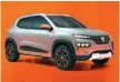 ??  ?? Dacia Spring Electric previews EV; A110 re-establishe­d Alpine brand
