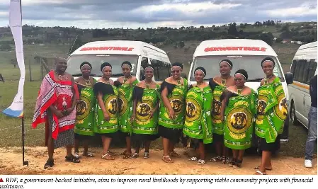 RDF transforms lives of women in Luhlokohla - PressReader