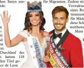  ?? Fotos: dpa, afp ?? Vanessa Ponce de Leon und Sasha Sasse.