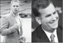  ?? JOSE M. OSORIO; E. JASON WAMBSGANS /TRIBUNE PHOTOS ?? Cubs President Jed Hoyer, left, and White Sox general manager Rick Hahn.