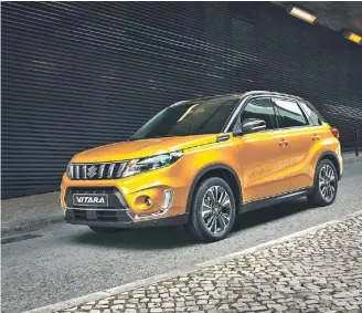  ?? / GENTILEZA ?? El Vitara, como varios otros, ha consolidad­o la imagen de marca.