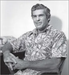  ?? The Maui News file photo ?? Bill Monahan, who served one term in the state House, died May 30. He was a businessma­n, decorated veteran of the Korean War and a star athlete.