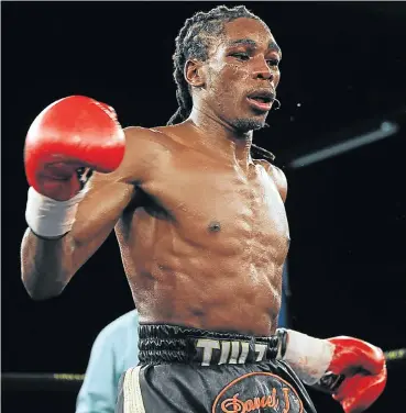  ?? Picture: Gallo Images ?? Tulz Mbenge will defend his IBO welterweig­ht crown against tough Mexican Miguel Vazquez.