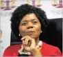  ??  ?? Thuli Madonsela has been commended by the ANC.