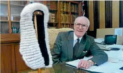  ?? MARK COOTE ?? Sir Robin Gray in July 1991, during his term as Speaker. It stung him that he served only one term in the office, being succeeded by Labour’s Peter Tapsell.