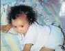  ?? Picture: FACEBOOK ?? BEYOND BELIEF: Miché Solomon as a baby, months after she was stolen