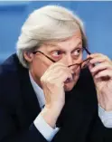  ?? LAPRESSE ?? Vulcanico Vittorio Sgarbi