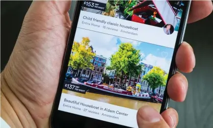  ?? Photograph: Alamy ?? In the Netherland­s, Airbnb is submitting 10,000 claims worth around €3m.
