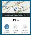  ??  ?? Vous pouvez désormais réserver et payer un VTC directemen­t depuis Maps.