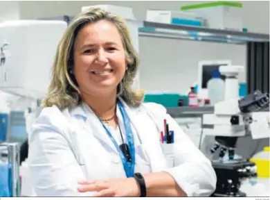 ?? ARCHIVO ?? Cristina Regojo sobrevivió a la enfermedad, es médico y preside la Asociación Española contra la Meningitis.