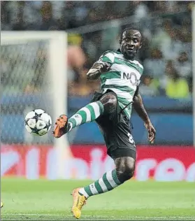  ?? FOTO: GETTY ?? Seydou Doumbia, defendiend­o la camiseta del Girona en la Champions League