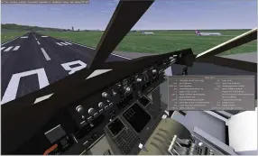  ??  ?? Take the controls of a Boeing 747 and more in Flightgear