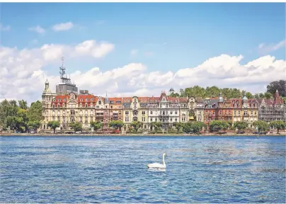  ?? FOTO: GETTY IMAGES/KARP5 ?? Konstanz ist Dreh- und Angelpunkt der Region rund um den Bodensee.