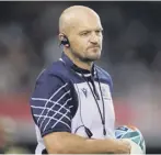  ??  ?? 0 Gregor Townsend: Takes responsibi­lity for not preparing his side to face Ireland.