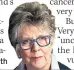  ??  ?? SUPPORT Bake Off’s Prue Leith