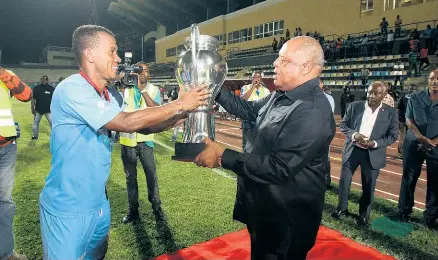  ?? M MACHANGONG­O ?? Equipa do Cuanza Sul segue os passos do 1º de Maio e Independen­te do Tombwa e entra para restrito grupo de vencedores da competição