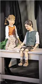  ?? BILD: SN/LANDESTHEA­TER, CHRISTINA BAUMANN-CANAVAL ?? Marionette­n Joseph und Kathi.