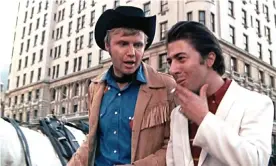  ??  ?? Dustin Hoffman as Ratso (right) with Jon Voight in Midnight Cowboy. Photograph: Pictorial Press Ltd/Alamy