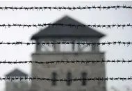  ?? JOE KLAMAR/AFP/GETTY IMAGES ?? A barbed wire fence remains at the former Nazi concentrat­ion camp Mauthausen, in northern Austria.