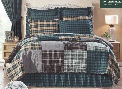 ?? ?? PINE GROVE PATCHWORK QUILTS starts at $129.95