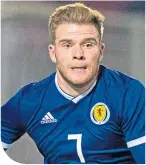  ??  ?? Chris Cadden has seen Scotland duty