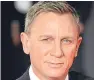  ??  ?? Daniel Craig.