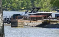  ?? STAFF PHOTO BY TIM BARBER ?? Area residents take to the waters of Chickamaug­a Lake on Friday. The Tennessee Wildlife Resources Agency released guidelines to keep boaters safe amid loosening stay-at-home restrictio­ns during the coronaviru­s pandemic.