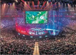  ??  ?? AFICIÓN. Los eSports cuentan con millones de seguidores.