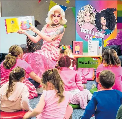 Drag queen hits back at abuse - PressReader