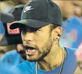  ?? FOTO: EFE ?? Neymar, en problemas Se expone a una severa sanción de la UEFA