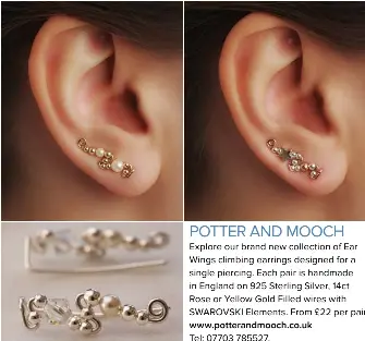 Potter and clearance mooch earrings