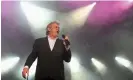  ?? Photograph: Robert Cianflone/Getty ?? Returning to the stage is ‘definitely not on his mind’ yet, John Farnham’s son Robert says.