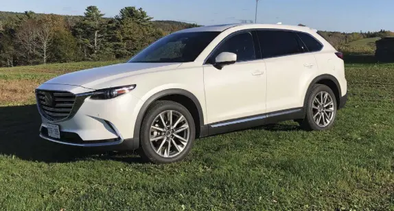  ?? RICHARD RUSSELL PHOTOS ?? For 2019, Mazda has focused on making the CX-9 a viable and much less expensive alternativ­e for folks who might otherwise be considerin­g a luxury nameplate.