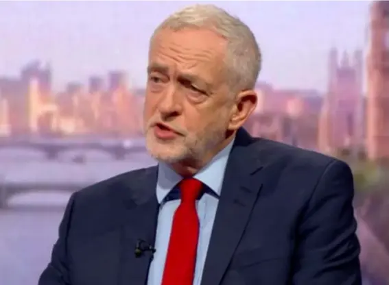  ??  ?? On ‘The Andrew Marr Show’, the Labour leader said the BBC needs a hard look at itself (BBC)