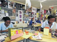  ?? Picture: Gallo Images ?? Pupils at Lebone II - College of the Royal Bafokeng high school. The Bafokeng investment in mining is one of the few BEE successes in the sector.