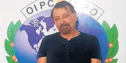  ?? AFP ?? Capturado. Cesare Battisti após ser detido em imagem da polícia boliviana; italiano, que estava foragido, foi deportado à Itália