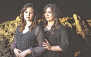  ?? CONTRIBUTE­D PHOTOS ?? Lydia, left, and Laura Rogers are The Secret Sisters, a duo from Alabama that made a big splash in 2010-11, recording with T Bone Burnett and touring with Bob Dylan. Amid a dispute with the management team, they were dropped by their label in 2015 and...