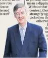  ??  ?? Stickler: Jacob Rees-Mogg laid down his rules