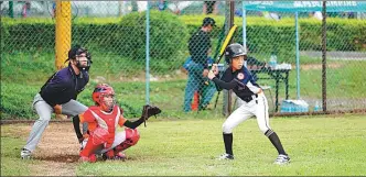  ?? PROVIDED TO CHINA DAILY ?? The fall season of the MLB Cup Open Youth Baseball Tournament swung into action in Guangzhou, Guangdong province, over the weekend.