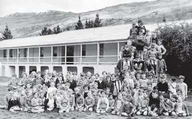  ?? PHOTO: SUPPLIED ?? Beginnings . . . A 1956 photo from The Evening Star shows children at the then Roxburgh Health Camp. The health camp became Stand Children’s Services in 2013.