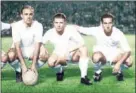  ??  ?? Di Stéfano, Puskas y Gento.