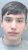  ??  ?? Teenager Kyle Townsend has been banned from entering Mountain Ash and Aberdare