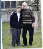  ??  ?? Karen and Bill met for the first time at St Botolph’s Church in Northfleet