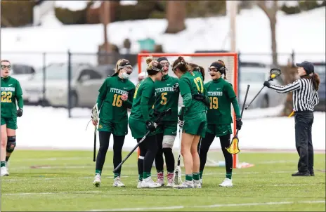  ?? COURTESY FITCHBURG STATE ATHLETICS ?? The Fitchburg State women’s lacrosse team is scheduled to open its season on Monday.