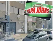  ?? Jon Fuller-Rowell ?? Papa John’s is coming to Macclesfie­ld at the former NatWest at Park Green