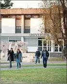  ??  ?? L’université, sur le site de Pessac.