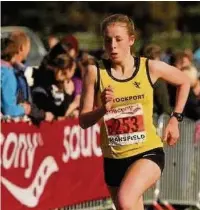  ??  ?? ●●Mollie Williams, Under 20s county cross country champion