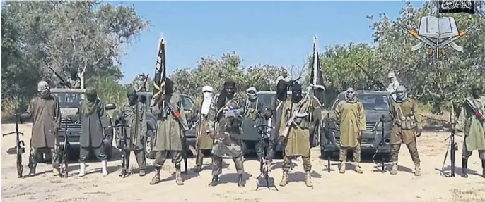  ?? AP ?? BOKO HARAM. La emergencia del grupo terrorista hubiera podido preverse en Nigeria, según quienes sostenían el Proyecto Casandra.